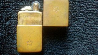 Vintage Brass Trench Lighter Made In Cuba 3