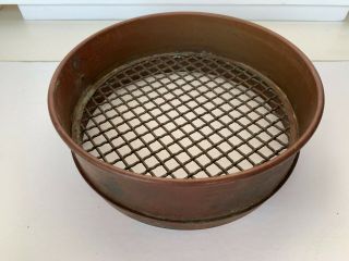 VINTAGE U.  S.  STANDARD SIEVE SERIES - W.  S.  TYLER & CO. ,  3/8 INCHES OR 9.  52MM 3
