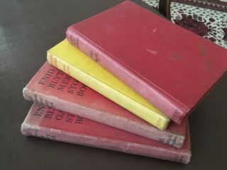 4 X Vintage Enid Blyton Books - 1950s - First Editions.