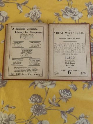 The Best Way Book No.  1,  Published 1909 As Seen On Edwardian Farm 4