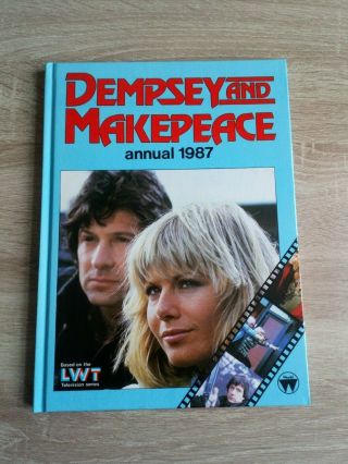 Dempsey And Makepeace Annual 1987 Vintage Television Series Hardback Near