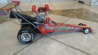 Vintage Wowwee Remote Control R/c Dragster Ken Albana Dragracer Thundermax