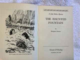 The Haunted Fountain,  By Margaret Sutton,  A Judy Bolton Mystery,  1957 6
