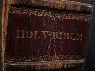 NobleSpirit (3970) 1824 Holy Bible w/ Leather Bound Cover 2