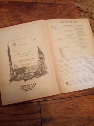 Vintage Book Physicians Desk Reference.  1962 PDR Pharmaceuticals Photos 4