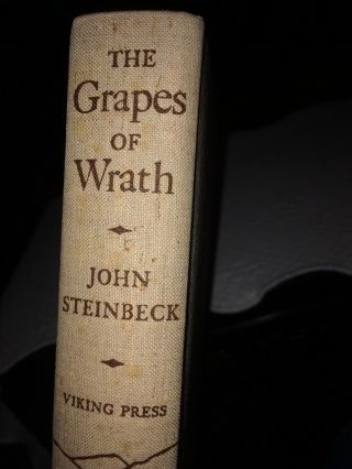 First Near Fine - John Steinbeck - Grapes Of Wrath Hc