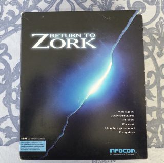 Return To Zork - Vintage Infocom Game For Ibm Pc