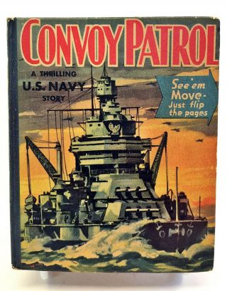 1942 Convoy Patrol A Thrilling Us Navy Story 1446 Big/better Little Book Blb