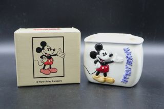 Mickey Mouse Tooth Brush Holder Drc - Mk Hard To Find Vintage Walt Disney Japan