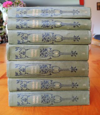 7 Volume Set Of Complete Of Friedrich Schiller In German