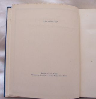 ALISON UTTLEY FUZZYPEG GOES TO SCHOOL ILLUS.  M.  TEMPEST.  1938 1st ED. 5