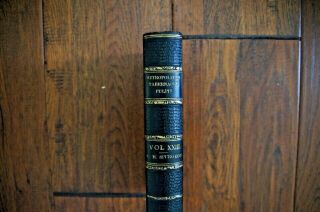 1877 C H Spurgeon Metropolitan Tabernacle Pulpit Sermons - Fine Half Leather
