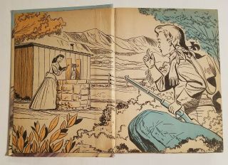 3 Vintage Annie Oakley Whitman Books,  1950s,  GC to VGC 4