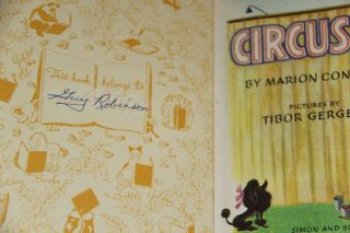 VINTAGE LITTLE GOLDEN BOOK 31 1948 CIRCUS TIME MARION CONGER TIBOR Gergely E ed 3
