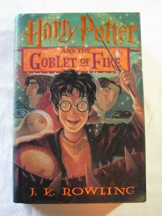 Harry Potter And The Goblet Of Fire - 1st American Edition - 6th Printing 2000