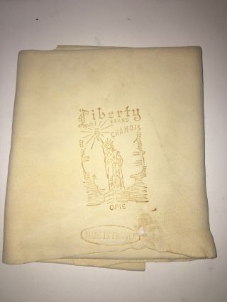 Vintage Liberty Brand Chamois Made In France