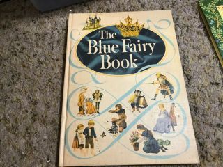 1959 The Blue Fairy Book By Andrew Lang Illustrated By Grace Clarke (box A)