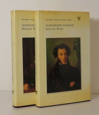 Selected In 2 Volumes Alexander Pushkin 1st Edition Thus 1st Printing Set