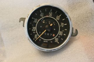 Vintage Vw Volkswagen Speedometer 4