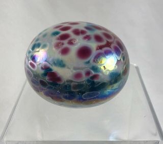 Vintage Paperweight Signed And Dated C.  A.  S - Christopher Smith