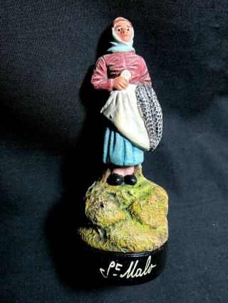 Vintage French Art Pottery Figurine ???