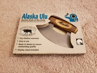 Vintage Alaskan Ulu Knife,  Handmade In Alaska.