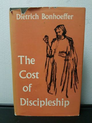 The Cost Of Discipleship Dietrich Bonhoeffer 1961 Religion,  Jesus,  History Hc Dj