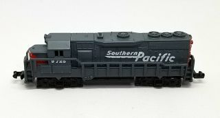 Vintage Southern Pacific Locomotive 9725 Model Train No 418 High Speed N Scale