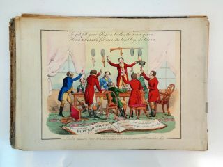 1825 Alken ILLUSTRATIONS TO POPULAR SONGS 12 Hand Colour Plates 3