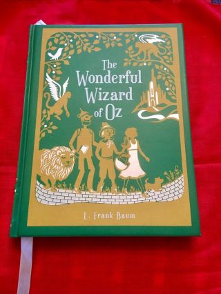 The Wonderful Wizard Of Oz By L.  Frank Baum Leather Bound 2012 Barnes Noble