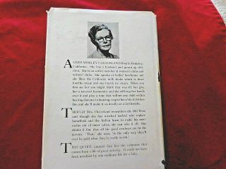 NO LIFE FOR A LADY AM Cleaveland 1st Ed (1941) HB 12th printing 2