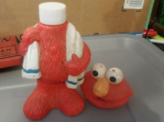 Vintage Elmo Plastic Figure Soap Holder