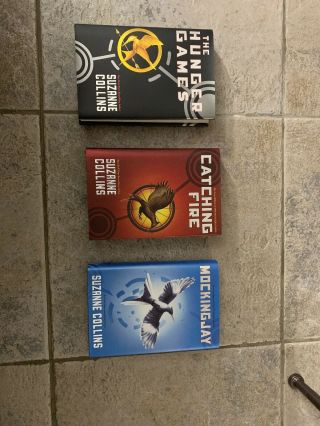 The Hunger Games Trilogy First Edition Book Set By Suzanne Collins Hbdj