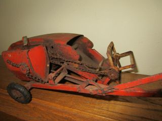 Vintage Tru - Scale Combine Toy Tractor Implement