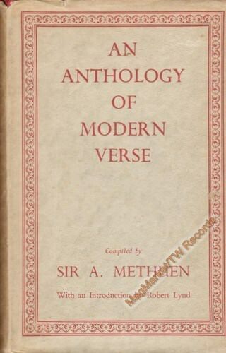 Vintage Book: An Anthology Of Modern Verse (1954 Hardback) - Fast With P&p