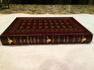 Easton Press The Burden and the Glory Leather bound By John F Kennedy Library 2