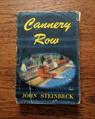 Cannery Row By John Steinbeck (1945) War Edition
