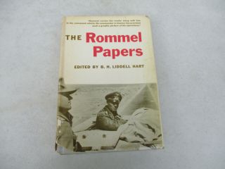 Erwin Rommel Papers World War 2 North Africa Desert Warfare Tank Battle Ww2 1953