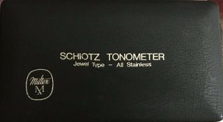 Vintage Miltex Schiotz Tonometer