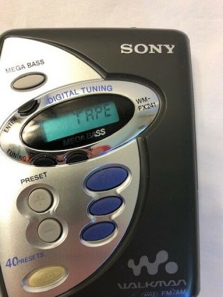 Vintage Sony Cassette Walkman