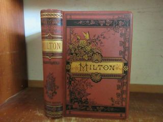 Old Poetical Of John Milton Book 1890 