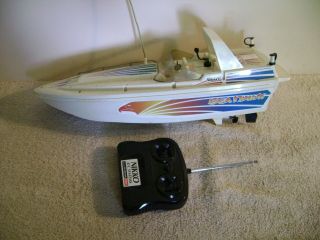 Vintage Nikko Seahawk Remote Control Speed Boat