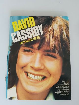 David Cassidy Annual 1975 Birthday / Christmas Gift 70s Music Book