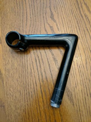 Vintage Specialized quill stem for 26mm bar 22.  2mm quill Black 135mm length 2