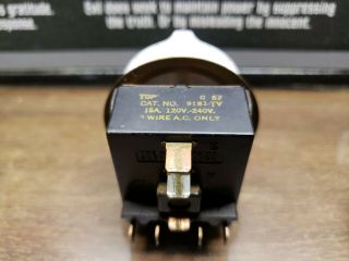 Vintage Monarch Stove Burner Control Switch Range CAT.  NO.  9181 - TV Top C 57 3