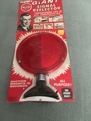 Vintage Fedtro Giant Signal Reflector In