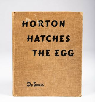 Dr.  Seuss,  Horton Hatches The Egg,  1st Edition,  5th Printing,  No Dj.  1940