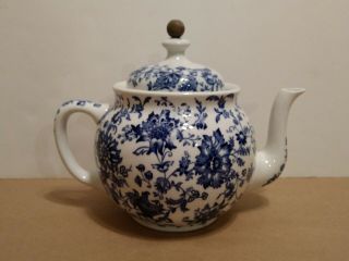 Vintage Argyle Teapot By Buffalo Pottery With Tea Ball Lid 1914