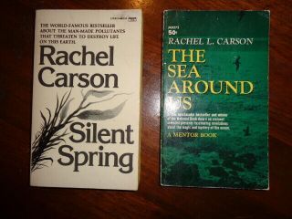 Silent Spring & The Sea Around Us Rachel Carson Us Pbs = 2 R&htf Us S&h Guc