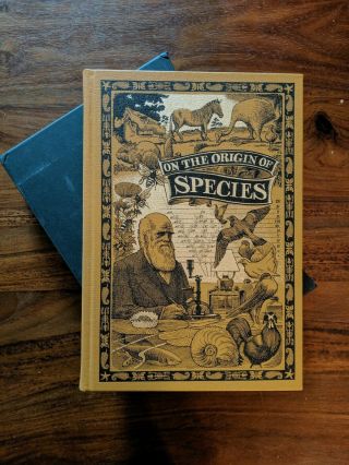 Charles Darwin Origin Of Species,  Folio Society,  Hc Gilt Illust.  2006